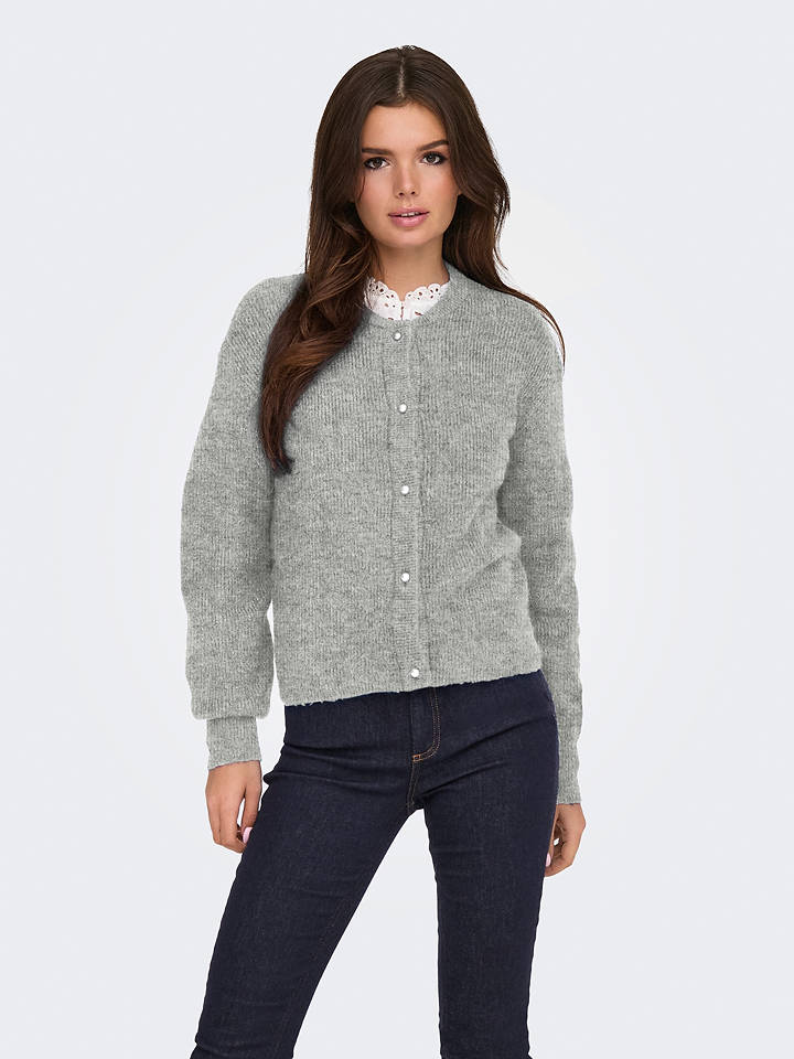 JDY Cardigan in Grau - XL