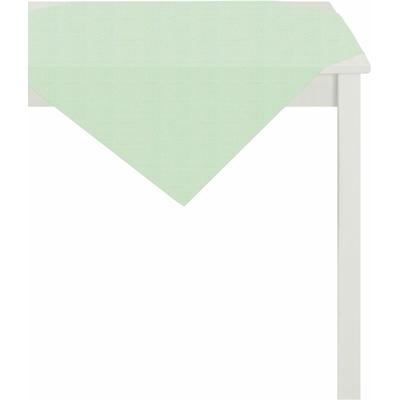 Mitteldecke APELT "3944 UNI BASIC", grün (mint), B:88cm L:88cm, Baumwolle, Tischdecken, Mitteldecke