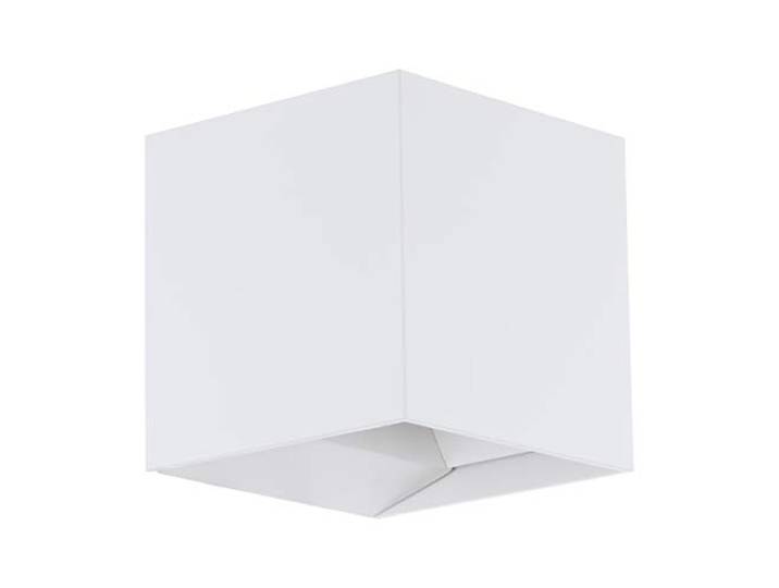 Eglo LED Applique murale extérieure Calpino\, 2 flammes\, lampe murale en aluminium\, couleur : blanc\, IP54