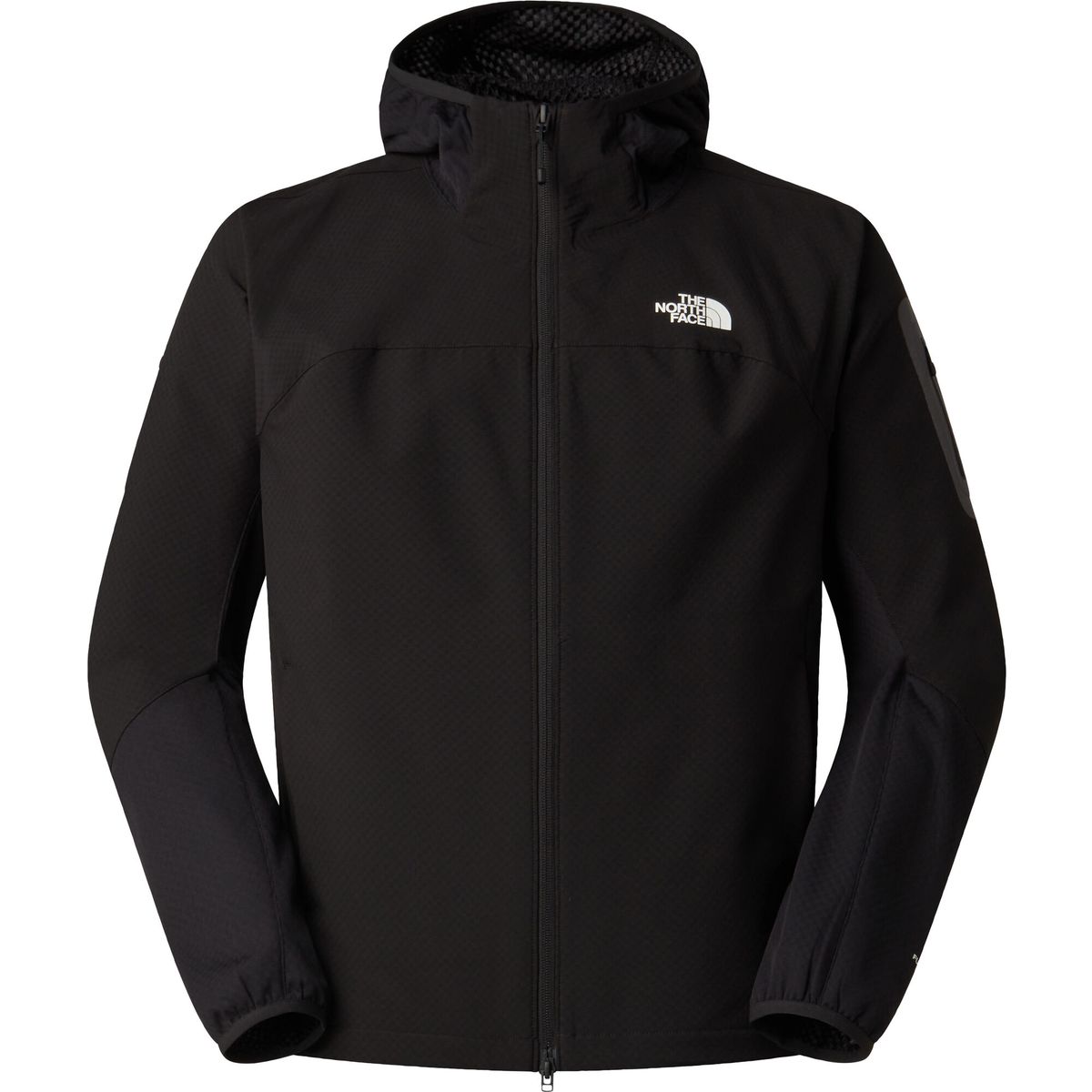 The North Face Mens TEK Approach Futurefleece Hooded Jacke tnf black (JK3) M NF0A8EUCJK3-M