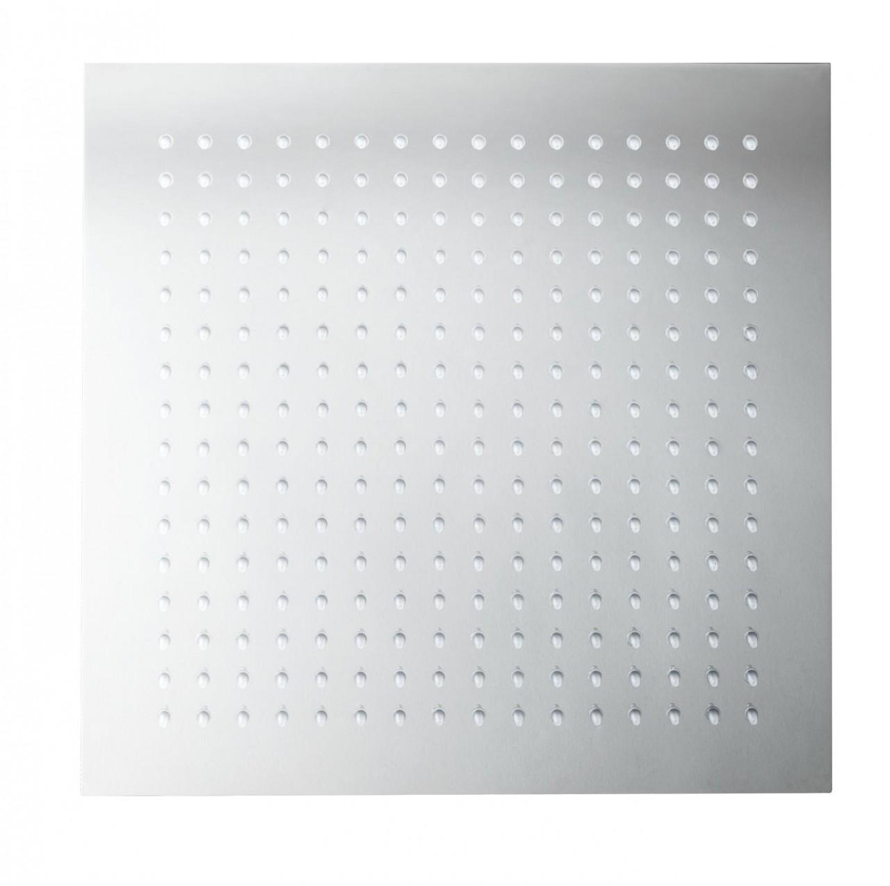 Herzbach Living Spa Slim-Regenbrause, eckige Ausführung 200mm x 200mm chrom, 11.600200.2.01 11.600200.2.01