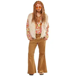 buttinette Shirt "Hippie" für Herren