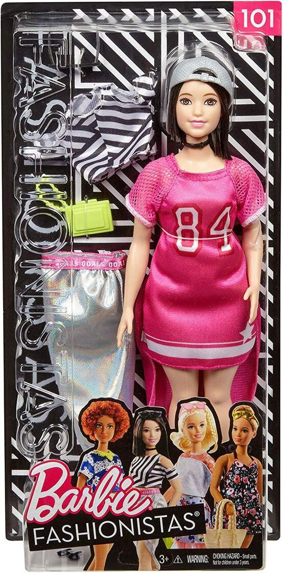 Mattel Barbie Fashionistas pop met accessoires FRY81