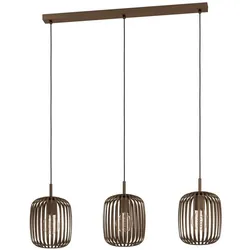 EGLO Pendelleuchte Romazzina Alu, Eisen, Stahl & Metall Braun Bronze