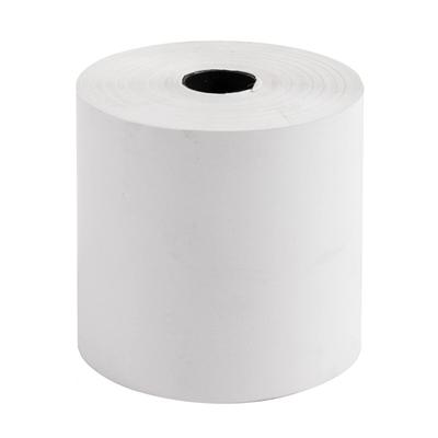 Exacompta 44819E 50x Thermorolle für Kassen 80x70mm, 1-lagig 44g/m2 BPA-frei - Weiß