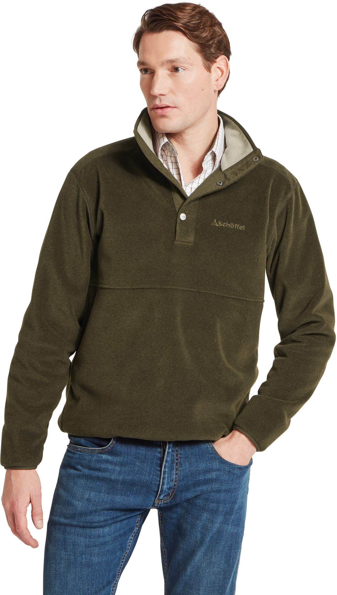 Schöffel Country Norton Fleece - Green - Size S - Men