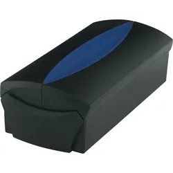 HAN Visitenkartenbox Vip schwarz/blau Packung mit 5 Stück