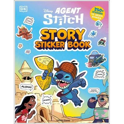 Disney Stitch Story Sticker Book, Taschenbuch von DK, Dorling Kindersley USA