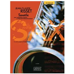 Saxatile (+CD) pour saxophone soprano et dispositif électroacoustique, Fachbücher von Jean-Claude Risset