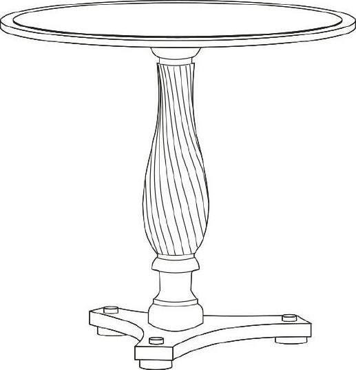 Echtholz Holztisch Klassische Tische Tisch Esstisch Rundtisch Royal - Model ZB-3