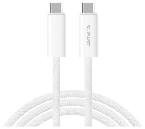 4Smarts USB-C Kabel USB 3.1 Gen2 USB-C 1.5m Weiß 540959