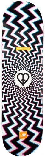 Skateboard Deck Heart Supply Heimana Reynolds Pro (8.25" - Illusion Embossed)