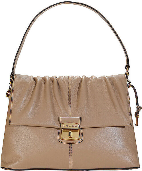 Marc JACOBS Ledertasche - Schultertasche THE MESSENGER beige EG