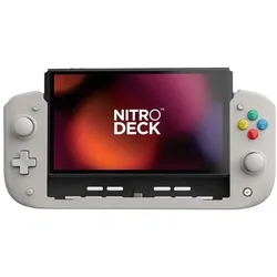 CRKD - Nitro Deck Controller Pal Grey Edition (INT) (Switch), Gaming Controller, Grau