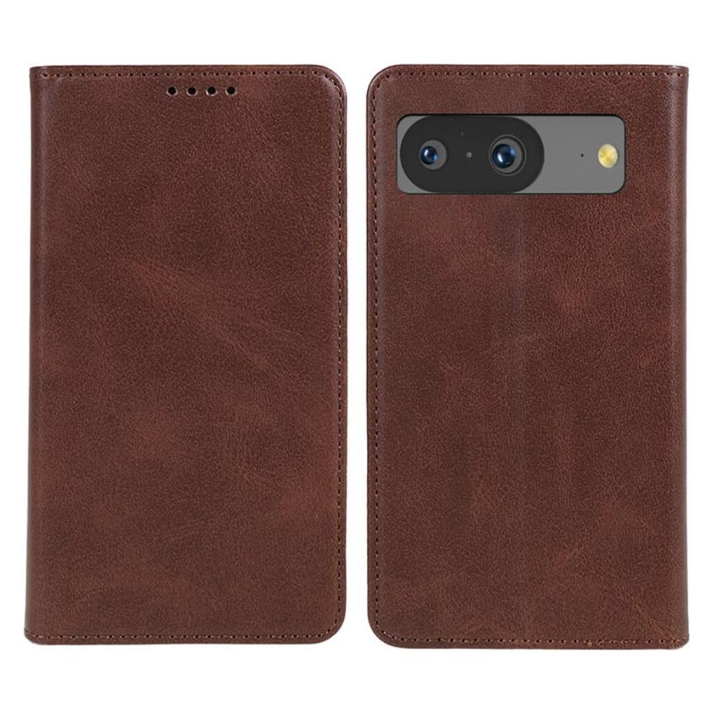 Cover-Discount Google Pixel 8 - Stand Flip Case Hülle braun (Google Pixel 8) (660144422G)