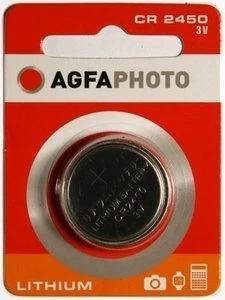 AGFAPHOTO CR2450 Lithium Knopfzellen Batterie 3.0 V 1er Pack