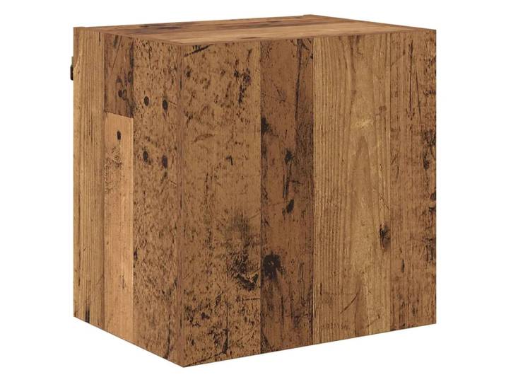 Meuble tv mural design 40 x 30 x 40 cm bois marron