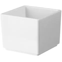 MONOUSO - SAN "Cube" Schüssel Probierschale Weiß 65ml (6 Stück)
