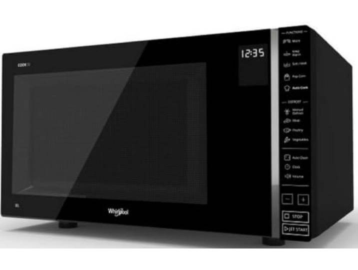 Whirlpool MWP 301 B Comptoir - Micro-ondes (Comptoir\, Micro-ondes uniquement\, 30 L\, 900 W\, Tactil\, Noir)