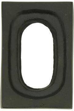 Saro Lifestyle Rectangle Design Napkin Rings (Set of 4)
