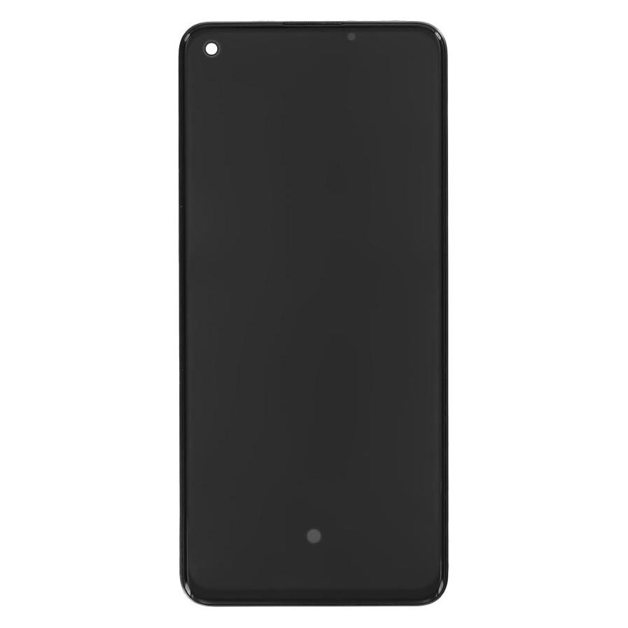 OEM Displayeinheit + Rahmen für Oppo Reno 5 4G Starlight Black (Display, Oppo Reno 5 4G) (25435750)