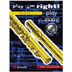 Play /'em right (+CD): for flute Play along, Fachbücher von Eric Veldkamp