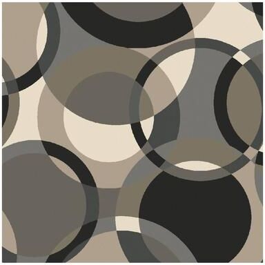Livabliss Mayflower Handmade Modern Circles Wool Area Rug