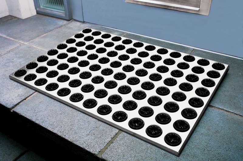 Radius Design Feet-Back 1 Fußmatte (schwarz) schwarz 508 A
