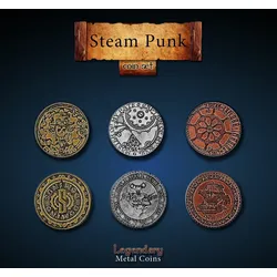 LARP-Münzset (Steam Punk)