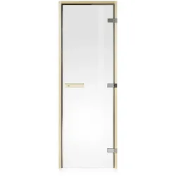 Saunatür Tylö DGL Frame – Espe / Klar Glas / 70 x 200