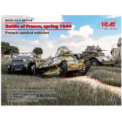 ICM Battle of France, spring 1940 (Panhard 178 AMD-35,FCM 36,Laffly V15T)