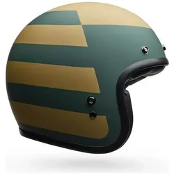 Bell, Motorradhelm Zubehör, Custom 500 Parlor Matte Emerald Motorradhelm