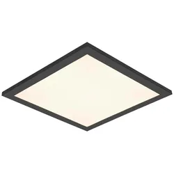 LED-Deckenleuchte Juo Schwarz/Weiß max. 12 Watt Deckenlampe