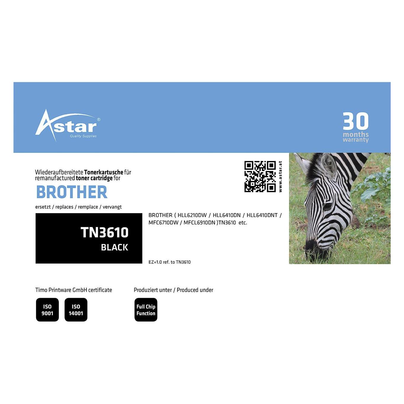 Astar AS20514 BROTHER TN3610 HL/MFC (AS20514)