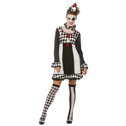 Pierrot-Kleid für Damen