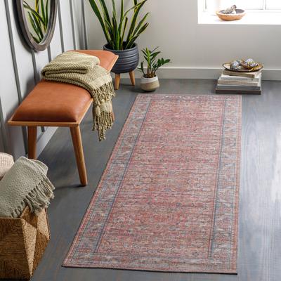 Livabliss Seema Traditional Medallion Machine Washable Area Rug
