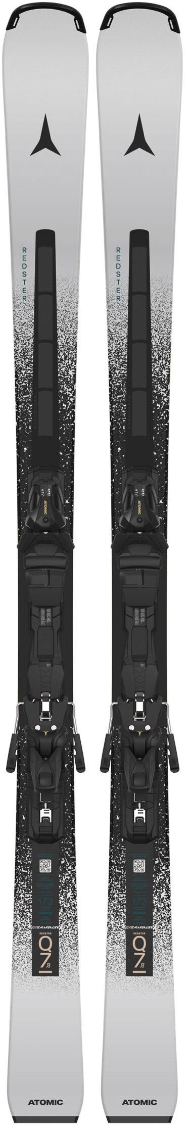 Atomic  - Pack Ski Redster Q7.8 Rvsk C Pt - 166 + E Mi 12 Gw Black Light Sand F90 - Ski
