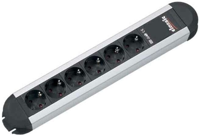 Bachmann Multiprise 6x avec protection et interrupteur 331.010 (331.010)