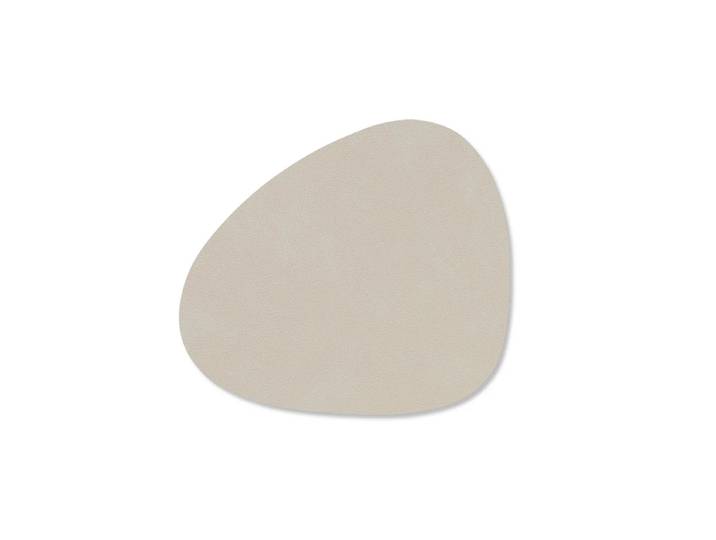 Lind DNA - Glasuntersetzer Curve, Nupo oyster white