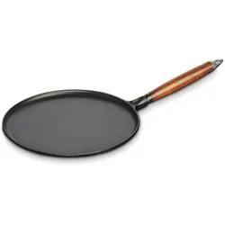 STAUB Crepespfanne 28 cm 3tlg. Gusseisen