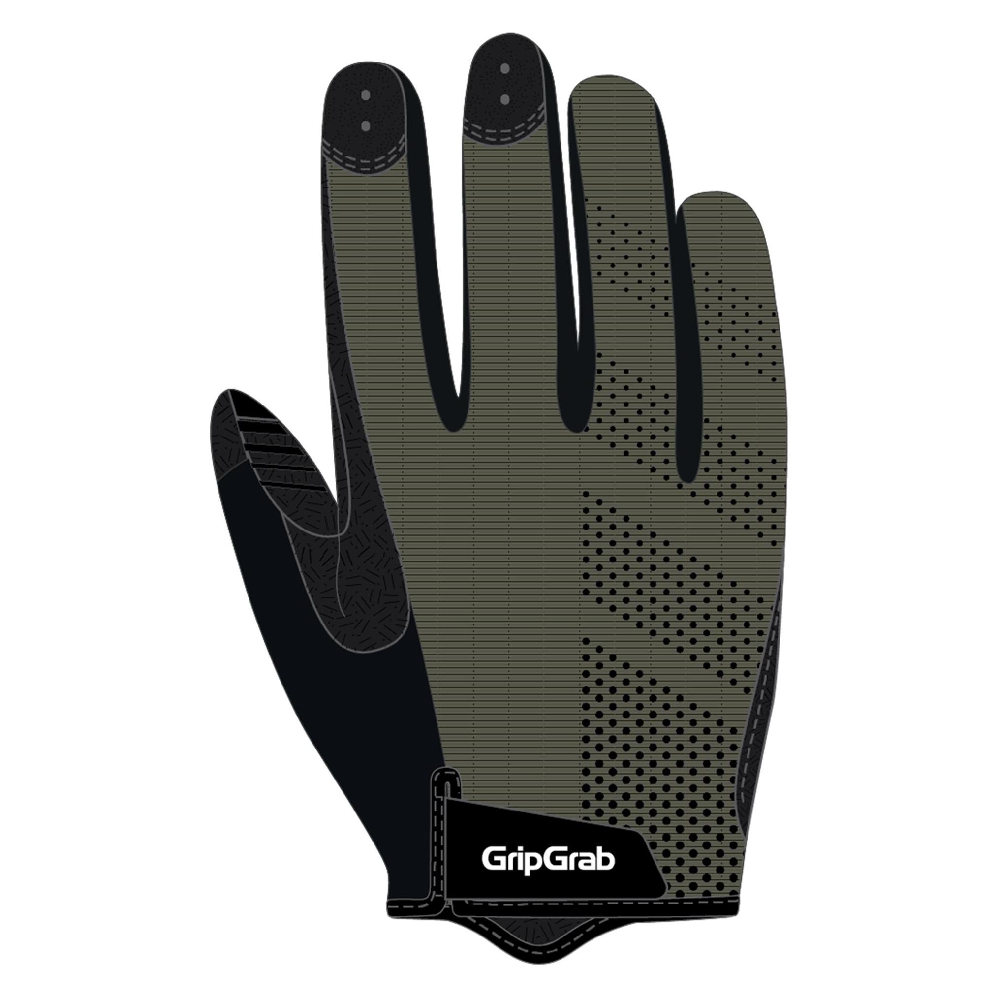 GripGrab RIDE Lite Padded Full Finger Summer Gloves (9, M) (109525015)