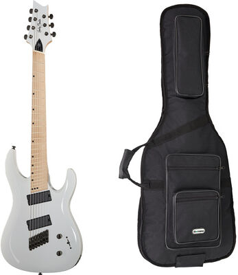 Harley Benton R-457MN WH MS w/Bag Blanc haute brillance