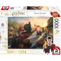 Thomas Kinkade Studios: Wizarding World Harry Potter - Hogwarts Express, Puzzle 1000 Teile