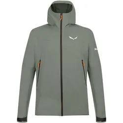 Salewa, Herren, Skijacke, Sella Durastretch Jacke (S), Grün, Grau