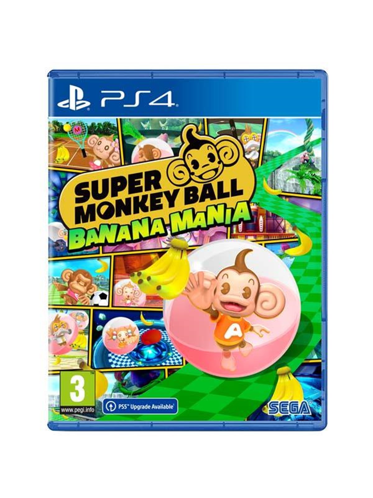 Super Monkey Ball: Banana Mania - Sony PlayStation 4 - Platformer - PEGI 3