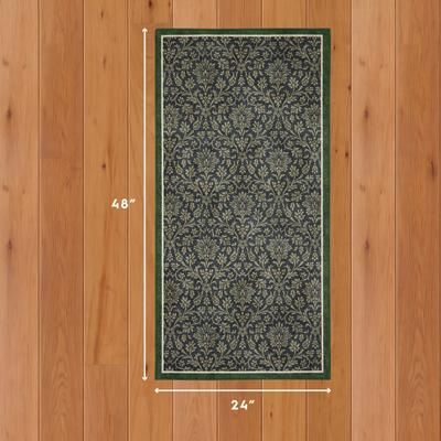 Laura Ashley Imagine Printed Chenille Washable Rugs