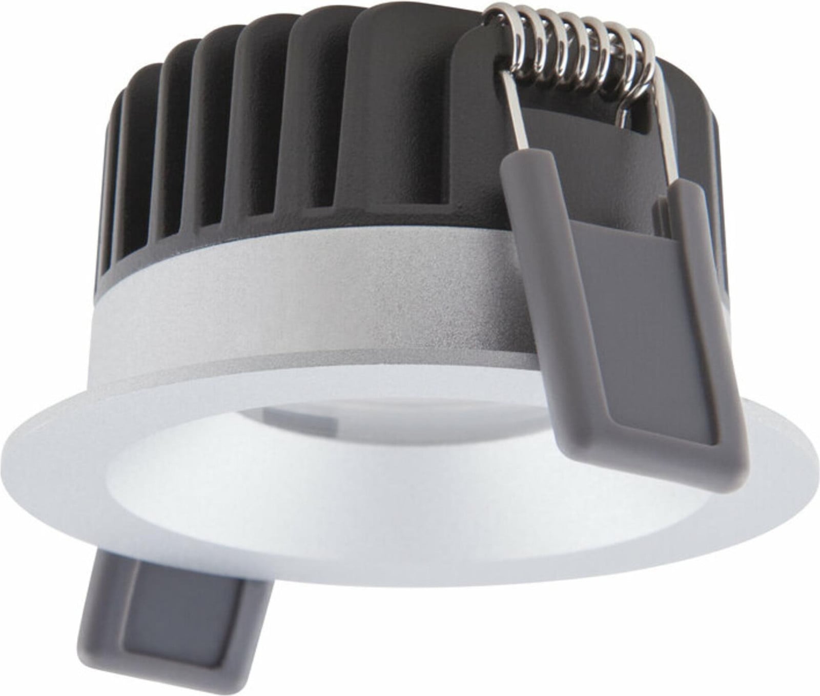 Ledvance Spot Fix 8W LED Inbouwspot IP44 Zilver Dimbaar