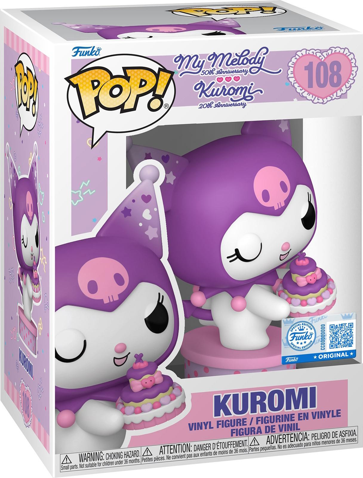 Funko Pop! My Melody Kuromi 108 Special Edition
