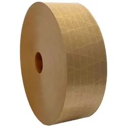 VEPATIM Nassklebeband kernlos 70 x 150m 125 g/m2 Gitterverstärkt extrastark Papier braun
