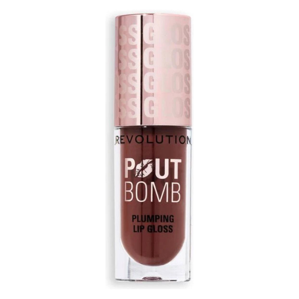 I Heart Revolution Revolution Beauty Pout Bomb Plumping Lip Gloss High Shine for Glossy Fuller Lips (1840828)